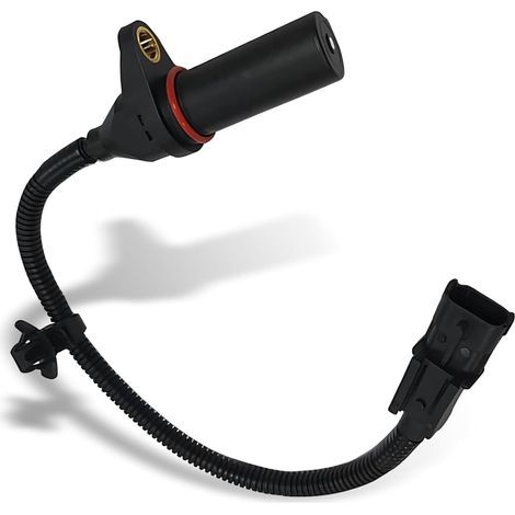 1pc Car Engine Crankshaft Sensor Camshaft Cam Speed Position Detection Obstacle Light Sensor Removal Auto Replacement OEM 39180-2B000 391802B000 Accessories for Modern (Black)
