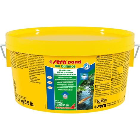 Sera Pond Bio Balance Tratamiento estabilizador agua estanque 2.5 kg