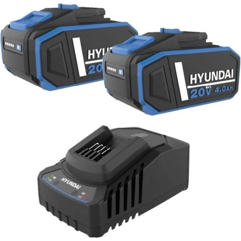 Hyundai Kit batterie 4,0 Ah con caricabatterie cod. 25891