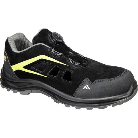 Sandali Composite S1 Esd Sr Fo - Taglia 36 - Nero/Verde - Portwest