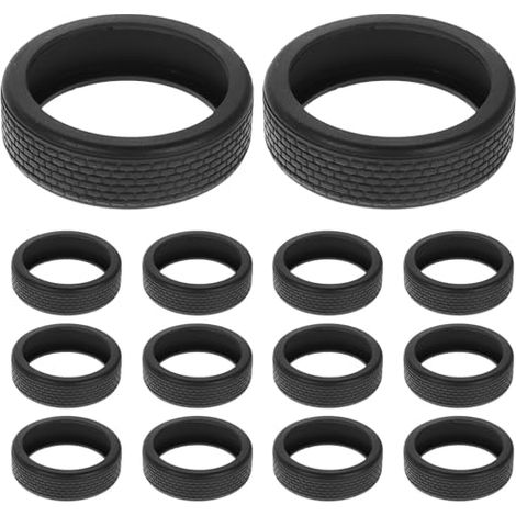 Housse de Protection pour de Valise en Silicone Noir. 14 Pièces (1/5)