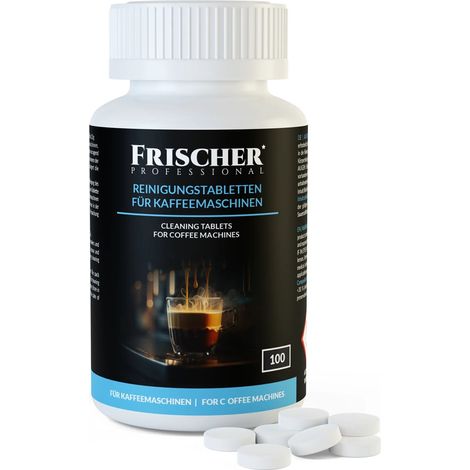 Fresh 100 pastillas de limpieza para cafeteras automáticas y cafeteras  Pastillas de limpieza para Krups, Melitta, Siemens, EQ Series, Sage, Philips, Saeco, Jura, Bosch, Delonghi, Miele, WMF, etc