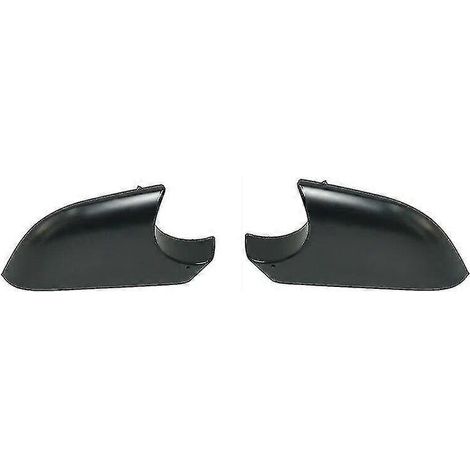 22873005 22873006 Schwarze Chrom-Außenspiegelabdeckung links/rechts mit unterer Halterung für Tesla Model 3 2017–2022, Mattschwarz P