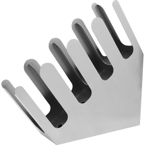 4 compartiments Porte-gobelets en acier inoxydable Distributeur de gobelets en papier Rangement pour tasses café thé boissons (1/5)