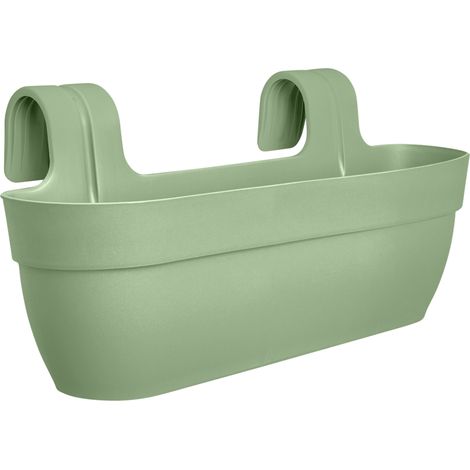Fioriera Balconiera Easy Hanger XL 58cm Verde Pistacchio ELHO