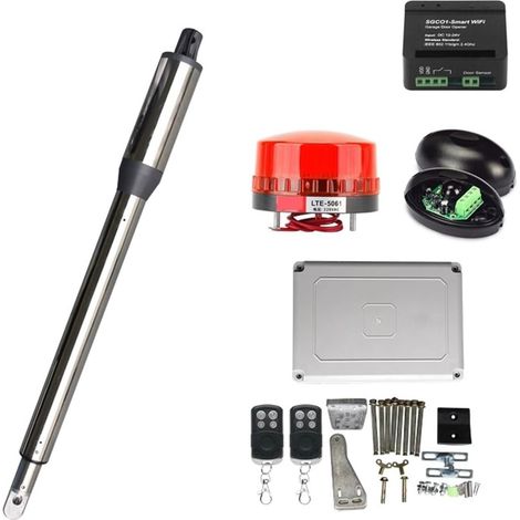 Kit d'ouvre-portes automatiques Ouvre-porte Électrique Automatique À Une Feuille De 300KG, Moteur À Courant Continu, Actionneur Linéaire , Système De Contrôle D'accès For Opérateur pour accessoires de (1/5)