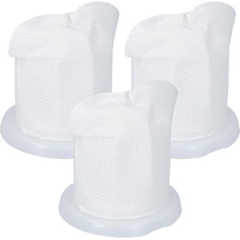 3 filtres à poussière adaptés au Vorwerk Kobold VC100 Set de filtres Aspirateur à batterie VC100 VC 100 Filtre d'aspirateur Pièces de rechange Aspirateur à main Unité de filtre Accessoires (1/4)