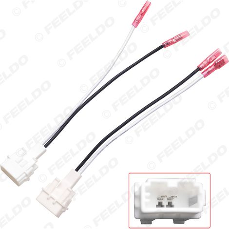 Suitable for speaker cables, speaker adapters and conversion wiring harnesses for Kia and Hyundai car audio systems. (1/5)