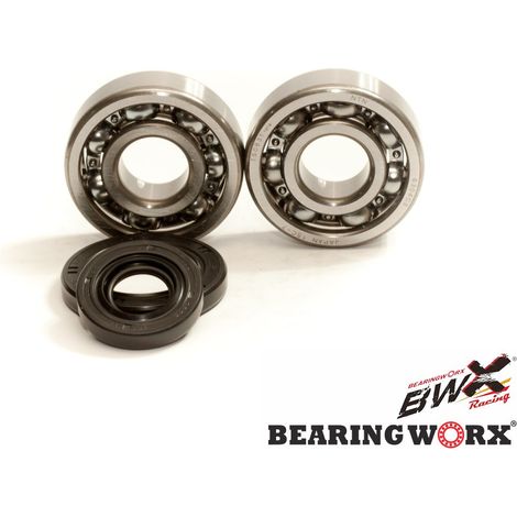 Roulements de vilebrequin BEARING WORX avec joints KTM SX 65 09-22 (NTN) (Fabriqué au Japon) (24-1103)