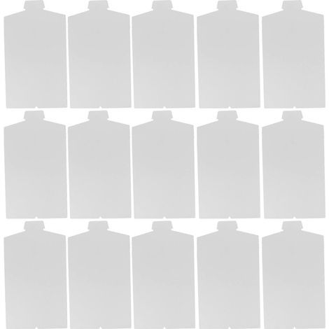 20 planches à plier les chemises, les vêtements, le linge.-36.10X22.00X0.10CM-White (1/3)