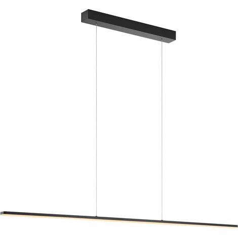 [GEBRAUCHT] B-Ware Quitani Led Pendelleuchte Margita Länge 148 Cm Schwarz Pendellampe Lampe Leuchte