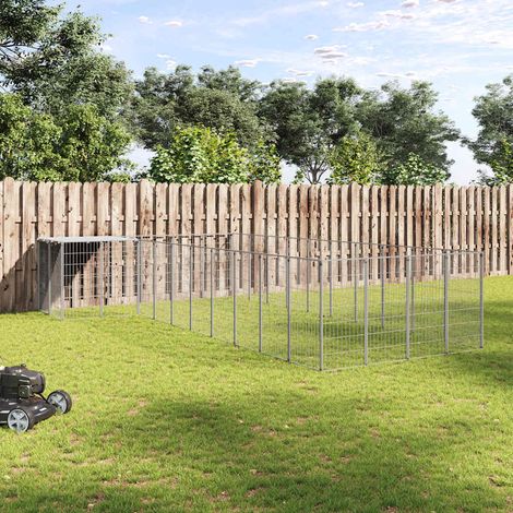 Chenil Argenté 13,31 m² Acier (1/5)