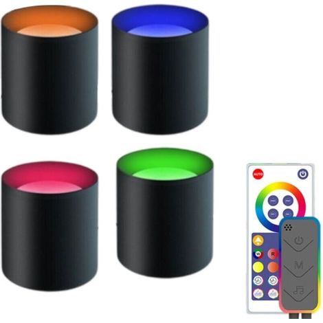 Lampe Murale LED Graffiti Intelligente Synchronisation Musicale Décoration Maison WiFi avec Alexa Multi-Color