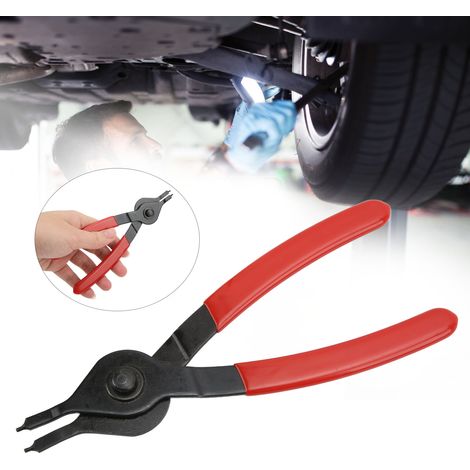 Pinces droites pour circlips automobiles, pinces à anneaux de retenue et pinces à circlips, outils de réparation, 7,5 pouces. (1/5)