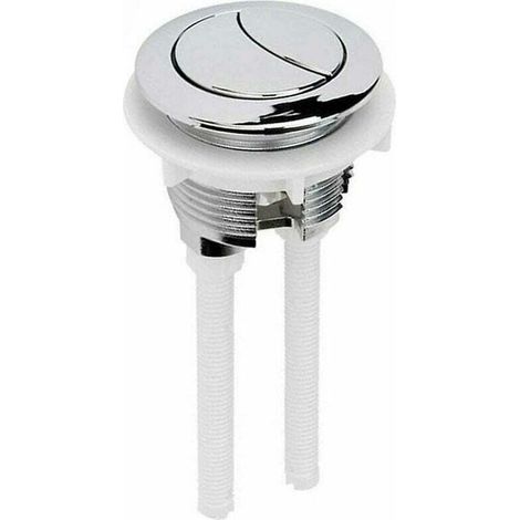[JAMAIS UTILISÉ] Mécanisme de chasse d'eau Lot de 1 boutons pression universels pour réservoir d'eau de WC - 38 mm - Bouton pop-up - bouton de chasse d'eau standard (1/4)