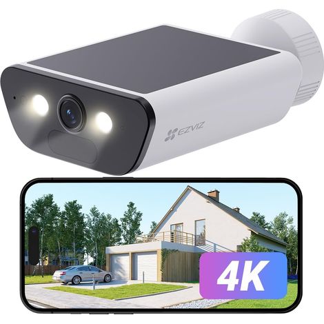 4K (8MP) Camera Exterieur sans Fil CB5+Panneau Solaire Intégré (1/5)