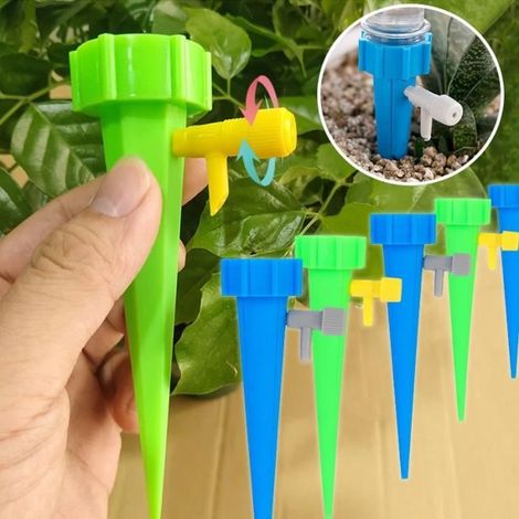 Arrosage,Système d'irrigation goutte-à-goutte automatique,dispositif de goutte-à-goutte pour plantes de jardin et - Type 12pcs blue (1/3)