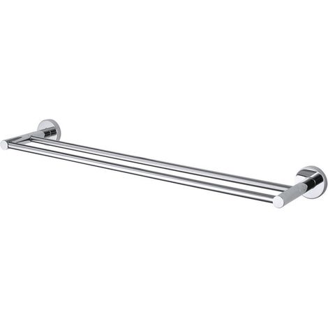 Haceka Kosmos Porte-serviettes - 60cm - double - chrome