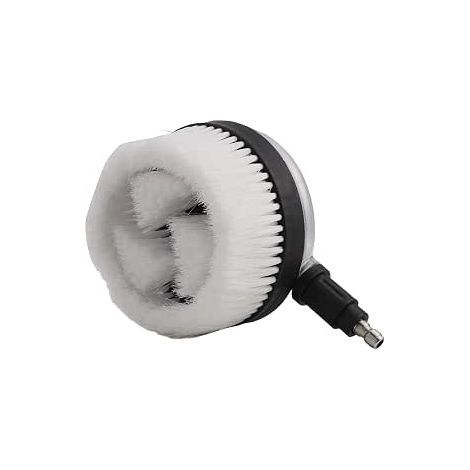 Solution de lavage de voiture efficace Brosse rotative haute pression avec connecteur rapide mâle 1/4, élimination rapide de la (1/3)