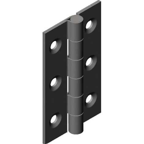 Bisagra Bordelesa Rectangular 60x40 mm