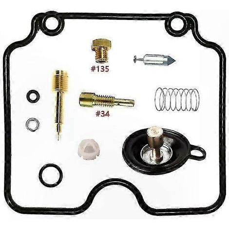 Kit de réparation de carburateur compatible avec les motos XG250 4D61 4D62 et composants de soupape de coupure d'airRéparation et découpe à l'air comprimé (1/4)