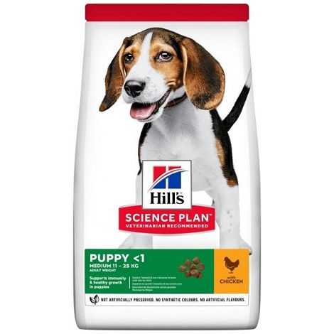 Hills Dog Science Plan Puppy Medium Pollo - Sacco 2,5 Kg -