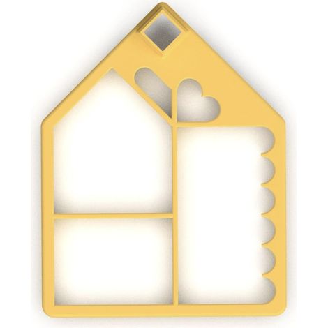 Tescoma 630894 Tagliabiscotti casetta pan di zenzero 9,9x12,7x3,2 cm (1/5)
