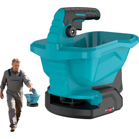 Esparcidora de semillas, capacidad de 3,3 L, velocidades ajustables, 3,3 L (1/2)