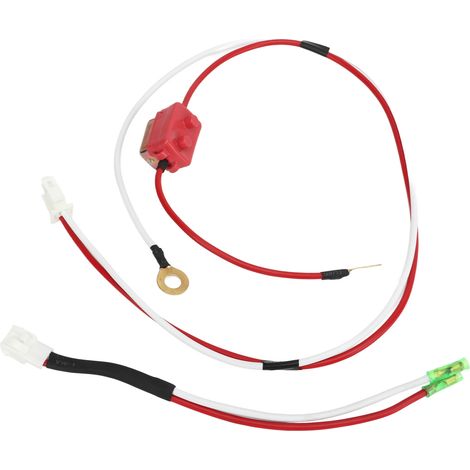 Stück Batteriekabelbaum 4749A5531 Wohnmobil-Batteriekabelbaum mit 15-Ampere-Rückstellsicherung, Anhängerseitiger Anschluss für Klappwohnwagen (1/5)
