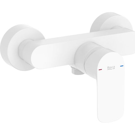 ROCA A5A216EB00 CALA Grifo Monomando Para Ducha Blanco Mate - ref: A5A216EB00