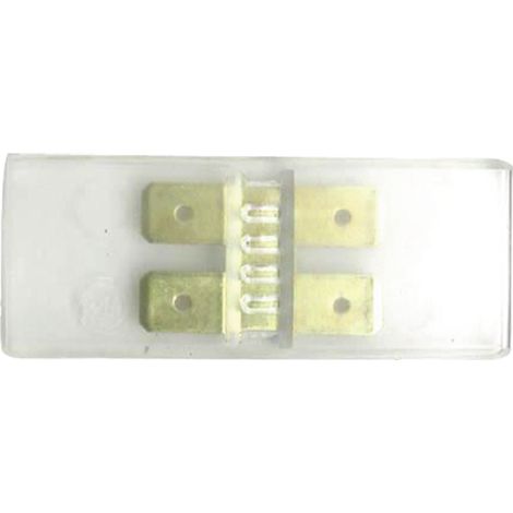 Kabelverteiler für Flachstecker 4-polig 6,3 x 50 mm, 20 Stück