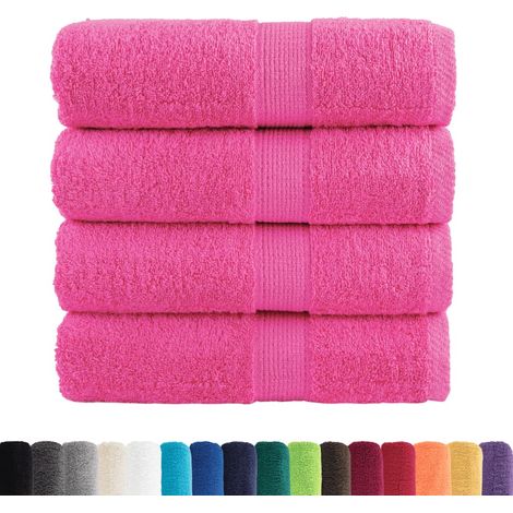 Serviettes d'invité de qualité supérieure SOLUND 4 pcs rose CFW296088 (1/5)