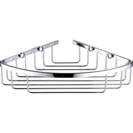 Bristan COMP BASK04 C Closed Front Corner Fixed Wire Basket