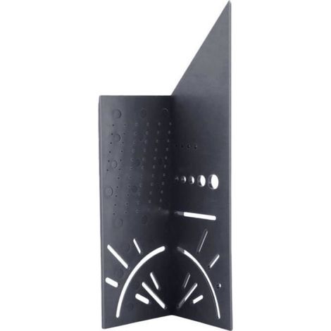Règle D'angle Carré À Onglet 3D - Mesure Longueur Et Angle 0 À 150 Mm 0 À 90 Deg - Pour Menuiserie Bois Tubes Pièces 3D - 1 Pièce (1/4)