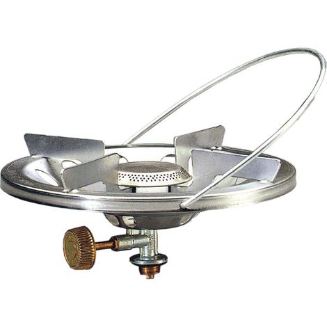 Fornello da campeggio in acciaio cromato per bombole mod. Campingaz - Made in Italy (1/2)