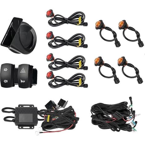 Kit de clignotants universel pour UTV avec feux de détresse (1/5)