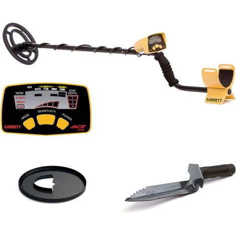 PACK : Détecteur de métaux Garrett ACE 150 + Pelle couteau Edge Digger (1/3)