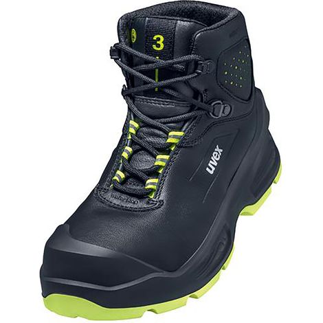 uvex Stiefel 3 S3 schwarz gelb Weite 10 Größe 52