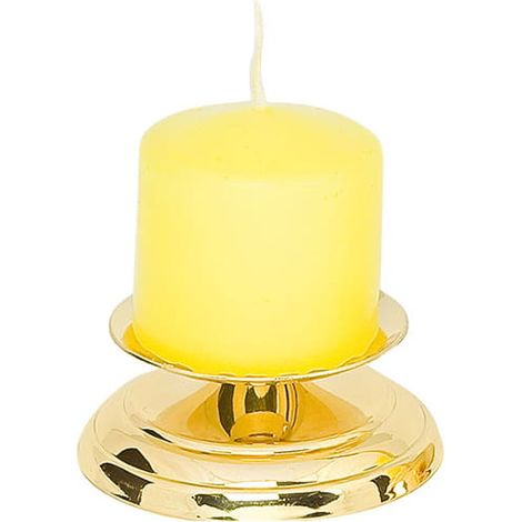 Candelabro dorado de 2,5 cm