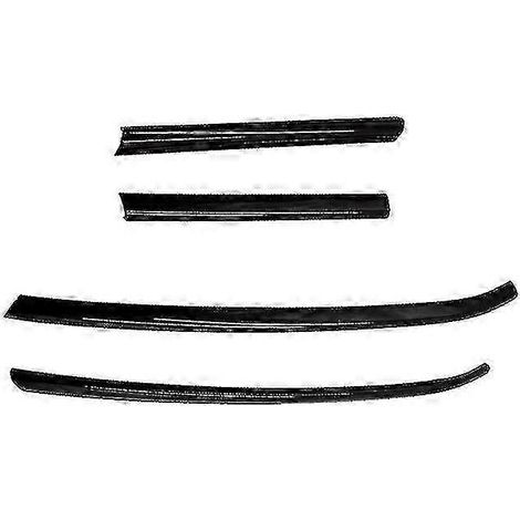 4 pièces de baguettes décoratives pour calandre inférieure centrale avant de voiture Golf 7.5 Mk7.5 modifiée (1/4)
