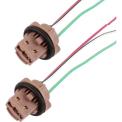 7443 T20 Adaptateur femelle à douille d'ampoule pour feu stop (lot de 2) (1/5)