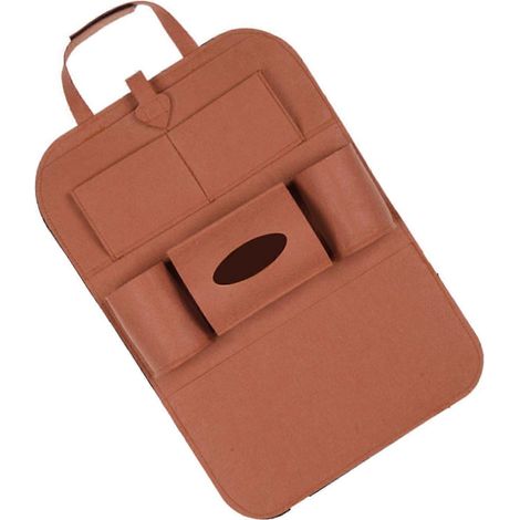 Multifunktionale Auto-Rücksitz-Organizer-Tasche zum Aufhängen, Rücksitz-Aufbewahrungsmatten für Autoreisen