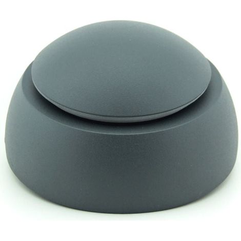 Applique Led Ronde Grise pour Extérieur 7w Lumière Chaude