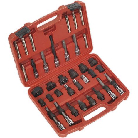 Sealey Alternator Freewheel Pulley Removal Set 35pc SX404