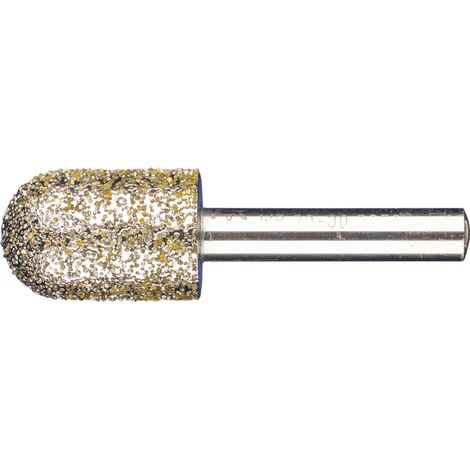 PFERD TOOLS Diamant-Schleifstift Walzenrund 20x30x8 mm D852 zum Schleifen von Grau-und Sphäroguss