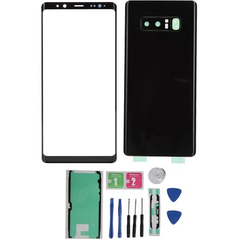 Coque arrière en verre trempé avec batterie pour Samsung Galaxy Note8 N950 - Protection écran complète (1/5)