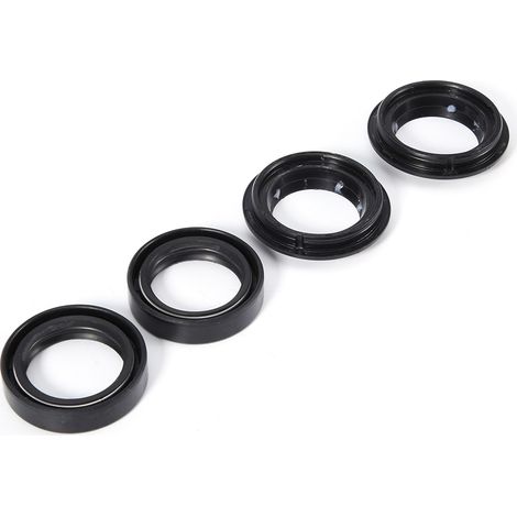Kit joints fourche avant Honda CB400 : joints spi 33x46x11mm, cache-poussière et soufflets de protection, 4 pièces (1/5)