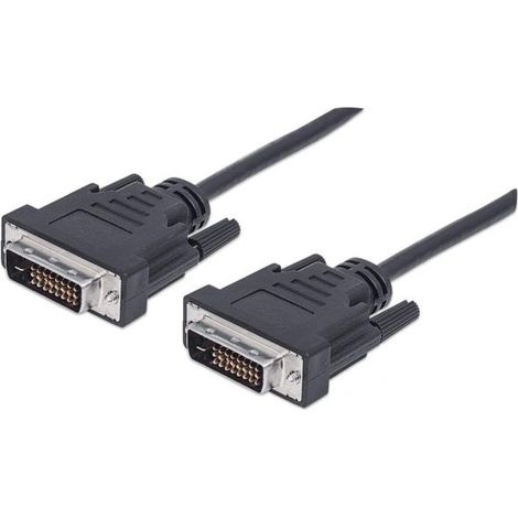 MANHATTAN Cavo Monitor DVI digitale  M/M dual link 1,8 mt (DVI-D) (1/4)