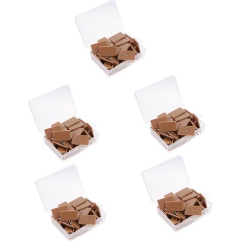 Lot de 5 glissières et coulisses en plastique pour tiroirs meubles (1/5)