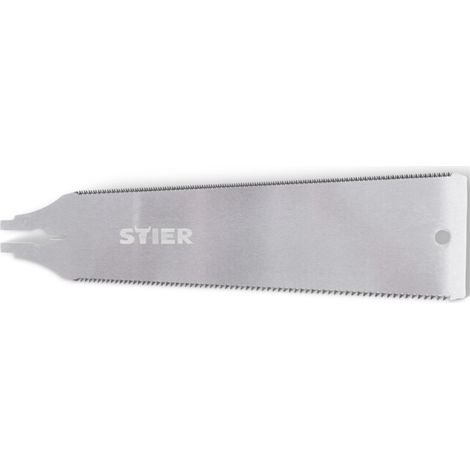 STIER Lame pour scie japonaise à traction double denture